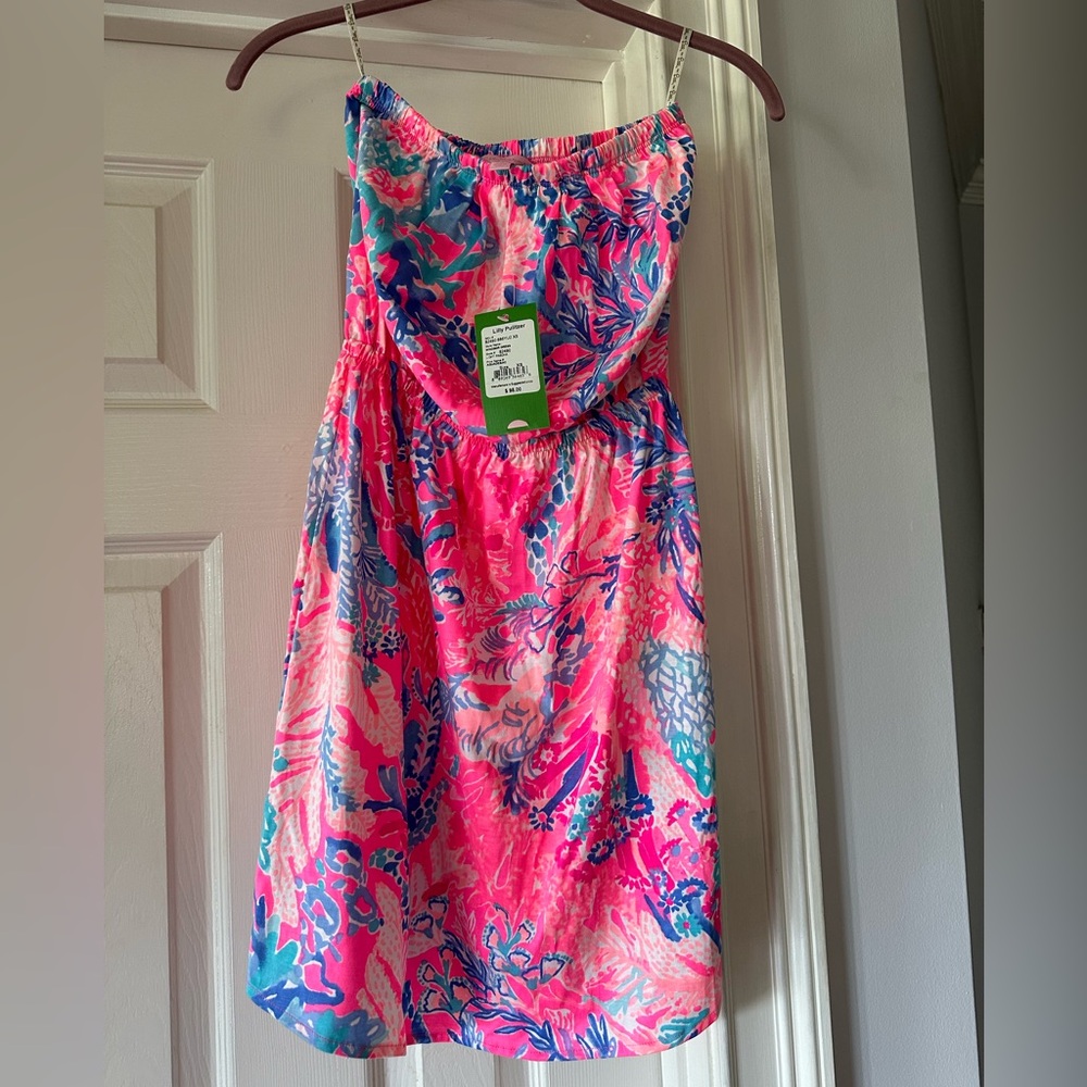 Lilly Pulitzer NWT Windsor XS Strapless Dress